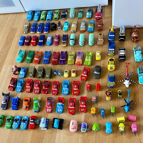 Metallbiler fra Disney Cars/Biler