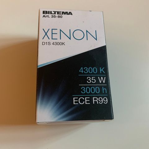 xenon pære 35w