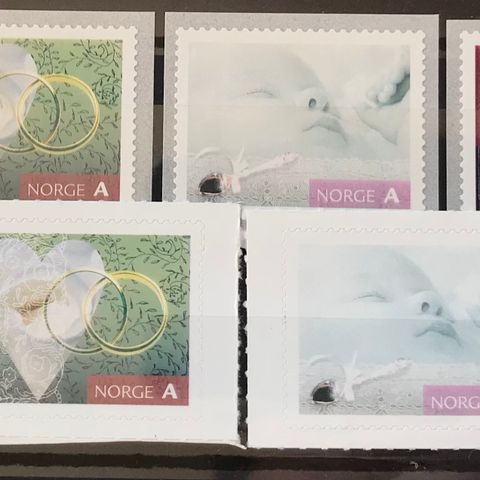 Norge frimerker postfrisk, nk 1601-1604 **, Anledningsfrimerker 2006