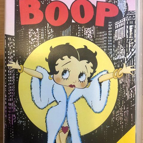 Betty Boop VHS 1990 Barnefilm / Original tegnefilm ( NY PRIS)