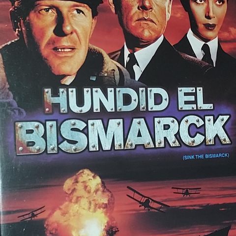 ELDRE DVD.SINK THE BISMARCK 1960.