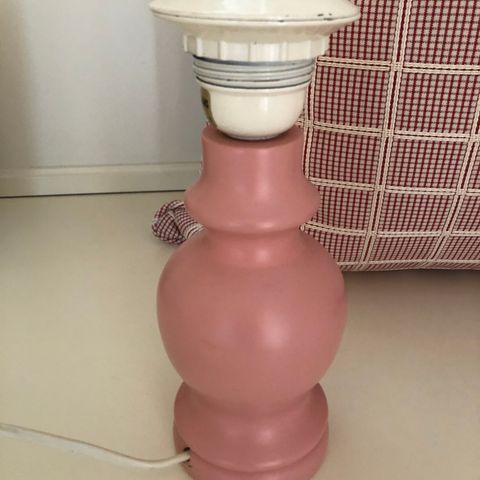 Bordlampe - rosa