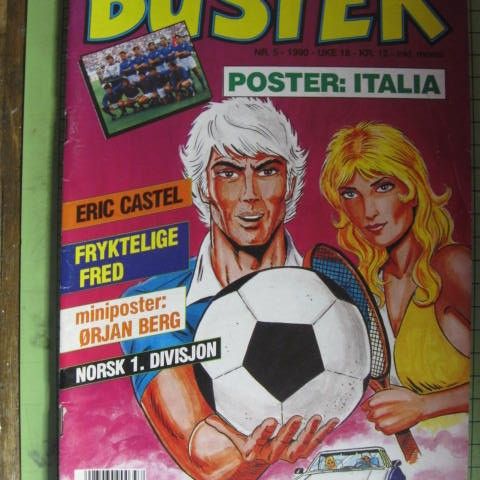 Buster -(Mellom) - 1990 - 1992 (Del 2)  4 stk. Se bilder
