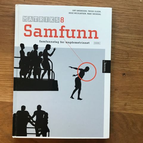 Samfunnsfag skolebok "Matriks 8-Samfunn", bokmål