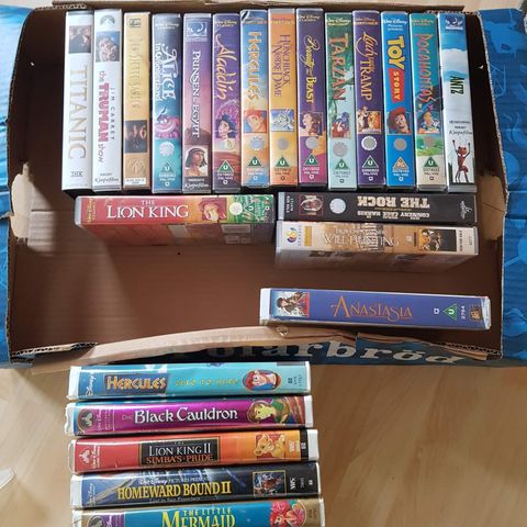 VHS Film samling