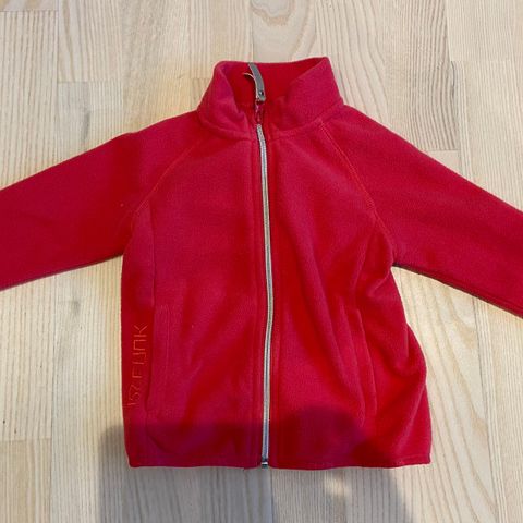 Fleece jakke str 90