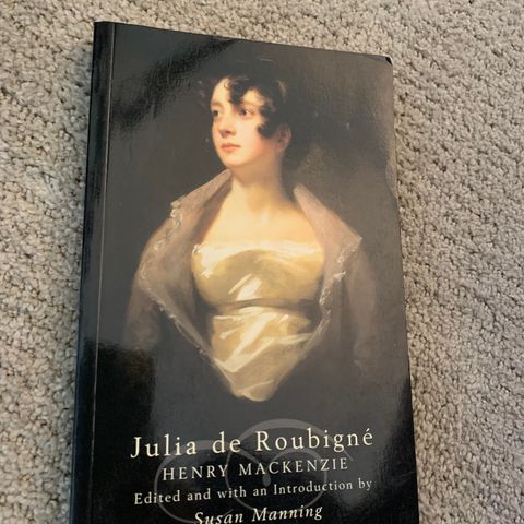 Julia de Roubigné - bok av Henry Mackenzie