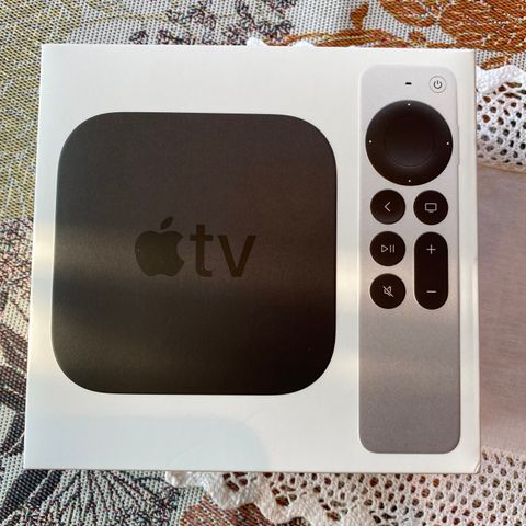 Apple TV boks emballasje eske