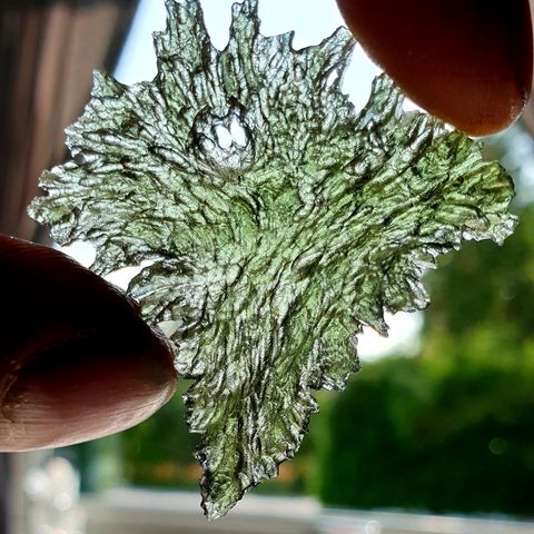 Moldavite Hedgehog AAA gradert