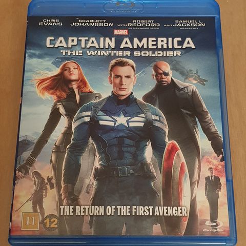 Captain America : The Winter Soldier  ( BLU-RAY )