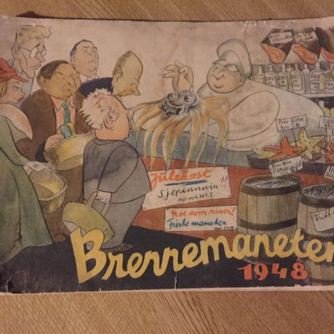 Brennmaneten. Utgitt 1948