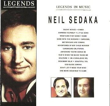 Neil Sedaka – Legends In Music ( CD, Comp 1989)