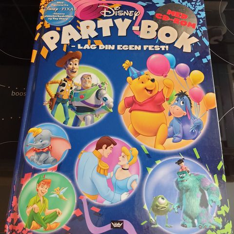 Disney Party bok - Lag din egen fest
