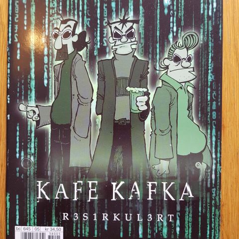 Kafe Kafka - med signert tegning