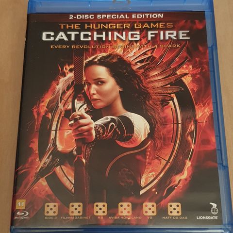 The Hunger Games : Catching Fire  ( BLU-RAY )