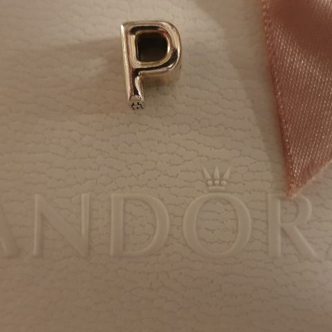 Pandora Letter P alphabet charm