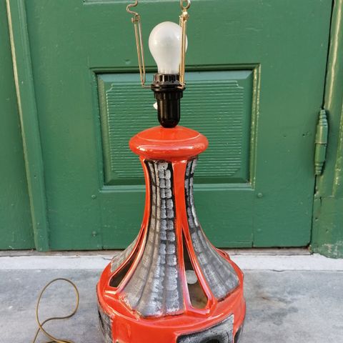 Bordlampe, fantastisk kul, Retro. 60 talls