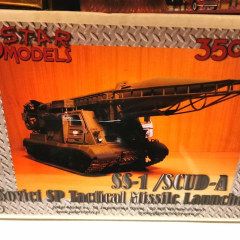 5 Star Models 1:35 Scale All Resin Kit, Scud A Soviet Missile Launcher