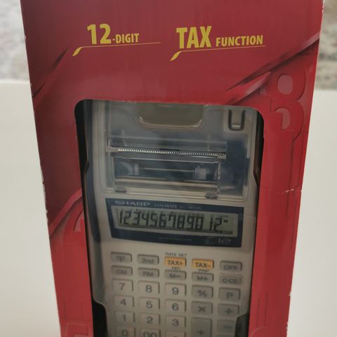Skrivende kalkulator Sharp EL-1611P