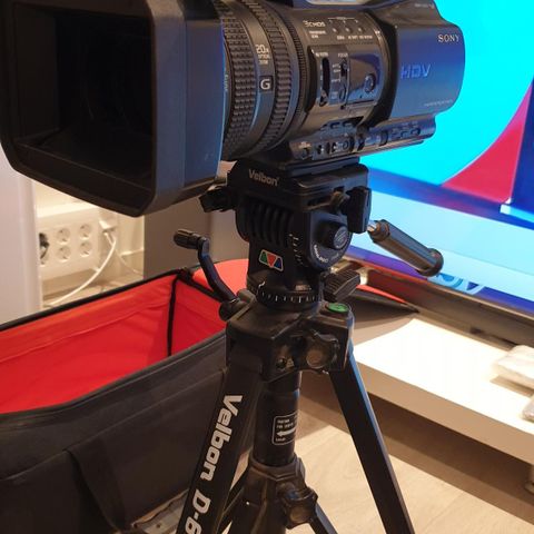 Sony HDR-FX1000 Handycam HDV Camcorder +4 battrier med msssa utstyr ++