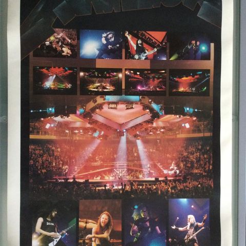 Metallica vintage posters 8 stk