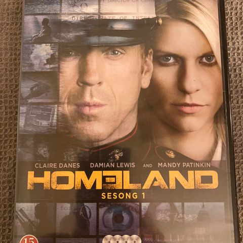 Homeland Sesong 1 (4 DVD)