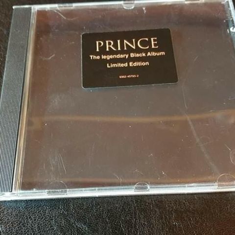 Prince "The Black Album Limited Edition"