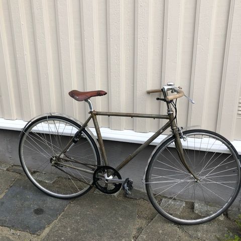 Håndbygget sykkel laget av Sögreni of Copenhagen