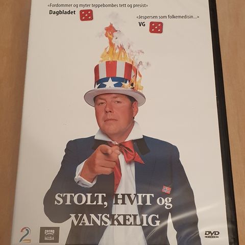 Otto Jespersen : Stolt, Hvit og Vanskelig  ( DVD )