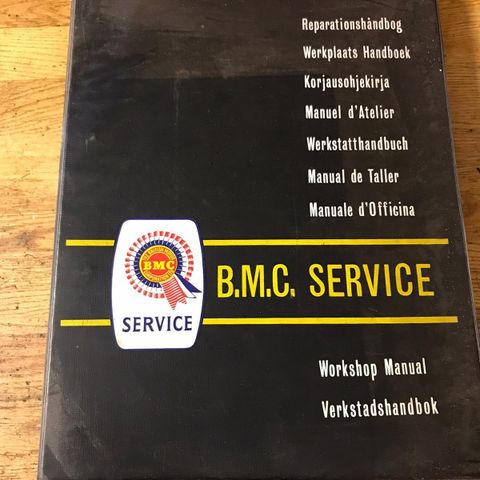 Austin Maxi B.M.C. Verkstedhåndbøker/Reparasjon manualer