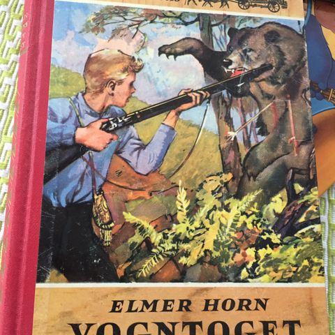 Vogntoget mot vest.   Elmer Horn