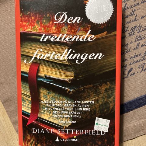 Bøker av Mary Higgins Clark /Jostein Gaarder/Levi Henriksen/Diane Setterfield.