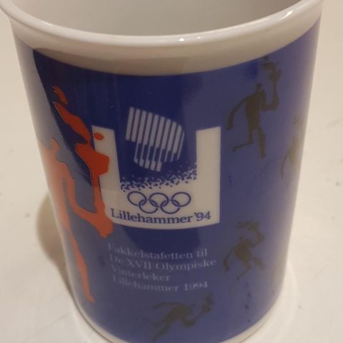 OL krus Lillehammer 1994 fakkelstaffetten