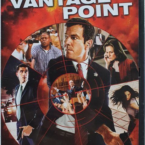DVD "Vantage Point" 2008 💥 Kjøp 3for100,-