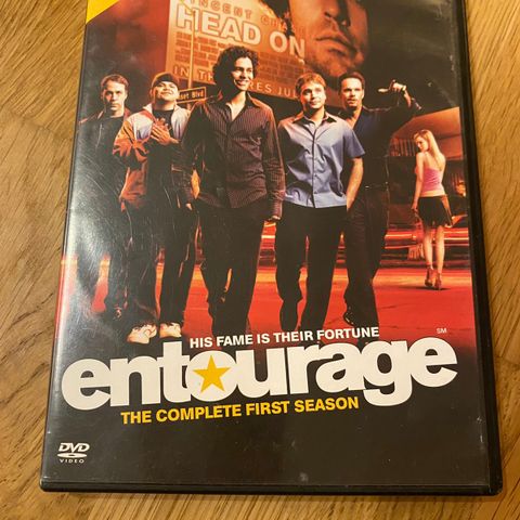 Entourage 1 sesong dvd