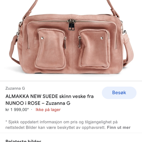 Nuuno alimakka new suede rose NY PRIS