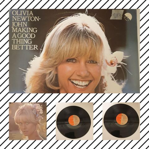 VINTAGE/RETRO LP-VINYL "OLIVIA NEWTON - JOHN/MAKING A GOOD THING BETTER 1977"