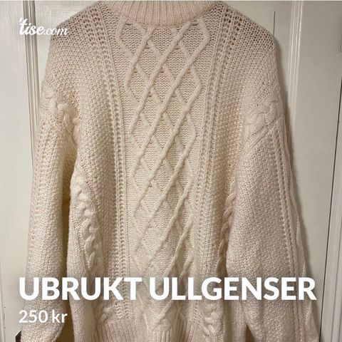 Ubrukt genser