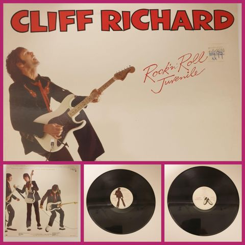 VINTAGE/RETRO LP-VINYL "CLIFF RICHARD/ROCK'N ROLL JUVENILE 1979"