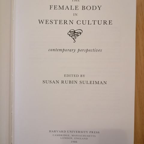 The female body in Western culture