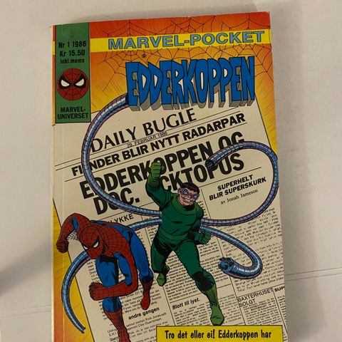 Marvel Pocket - Edderkoppen 1/86