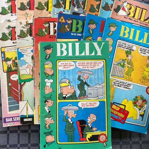 Billy fra 1975 - 1986