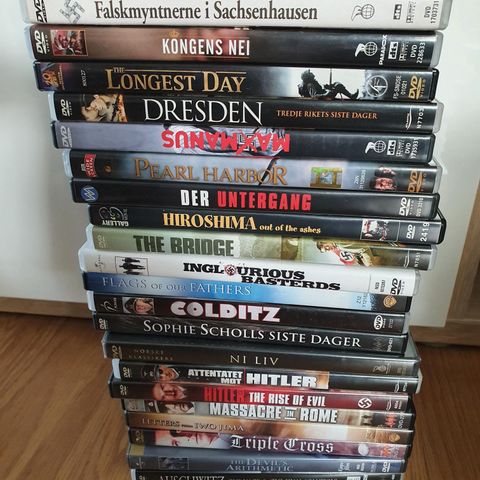 Dvdpakke 2.verdenskrig