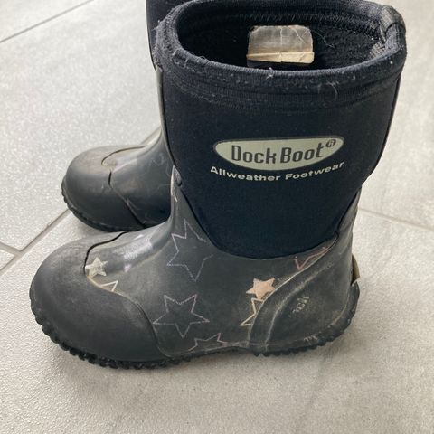 Dock boots/støvler str 25 (stor i str)