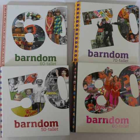 Barndom: 50 og 60 tallet