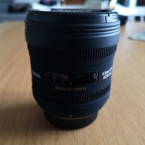 SIGMA 4.5mm f/2.8 Fisheye for Nikon