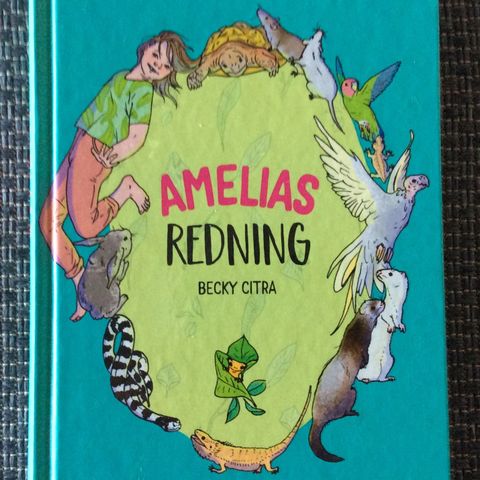 1 flott barnebok«AMELIAS REDNING»av BECKY CITRA. GIRL:IT 2016.SOM NY