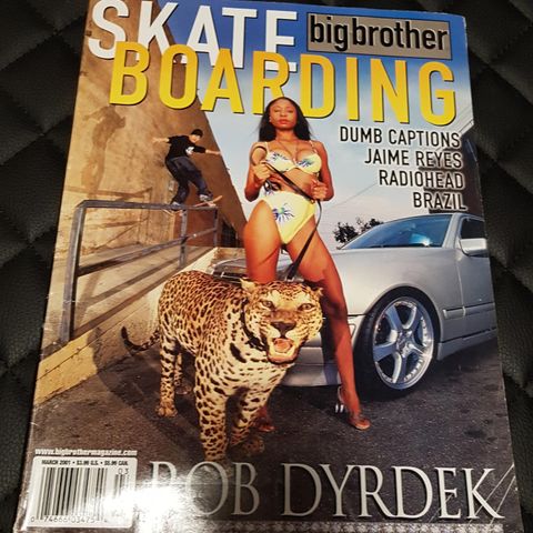 Big Brother Skateboarding Magazine blader selges.