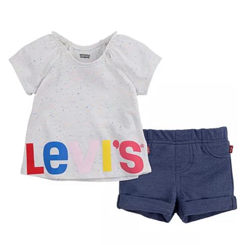 Levis t skjorte og shorts - Str.86