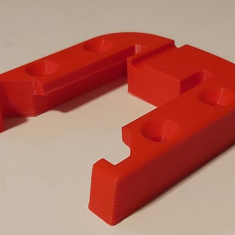 3D printet milwaukee, dewalt, hikoki, ryobi og makita batteriholdere